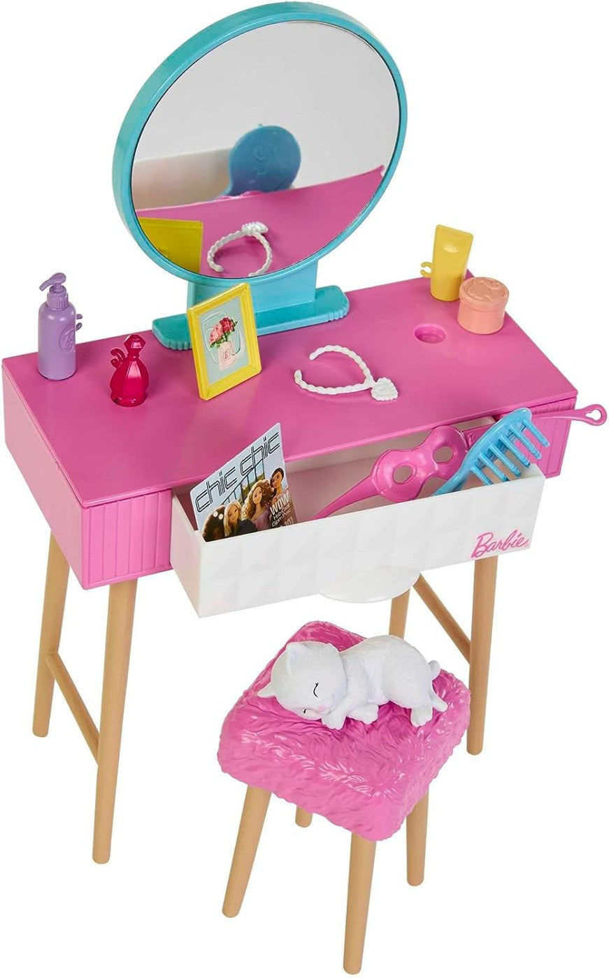 BARBIE SET PAPUSA BARBIE SI DORMITORUL LUI BARBIE