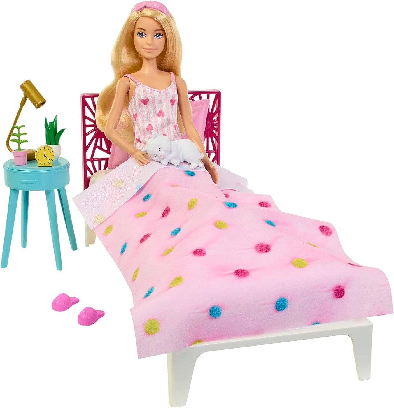 BARBIE SET PAPUSA BARBIE SI DORMITORUL LUI BARBIE