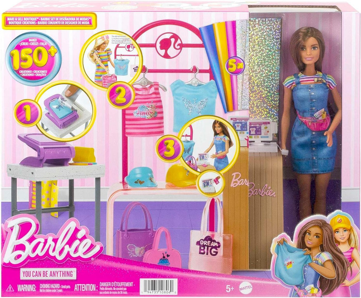 BARBIE SET BARBIE MAGAZINUL DE IMPRIMAT