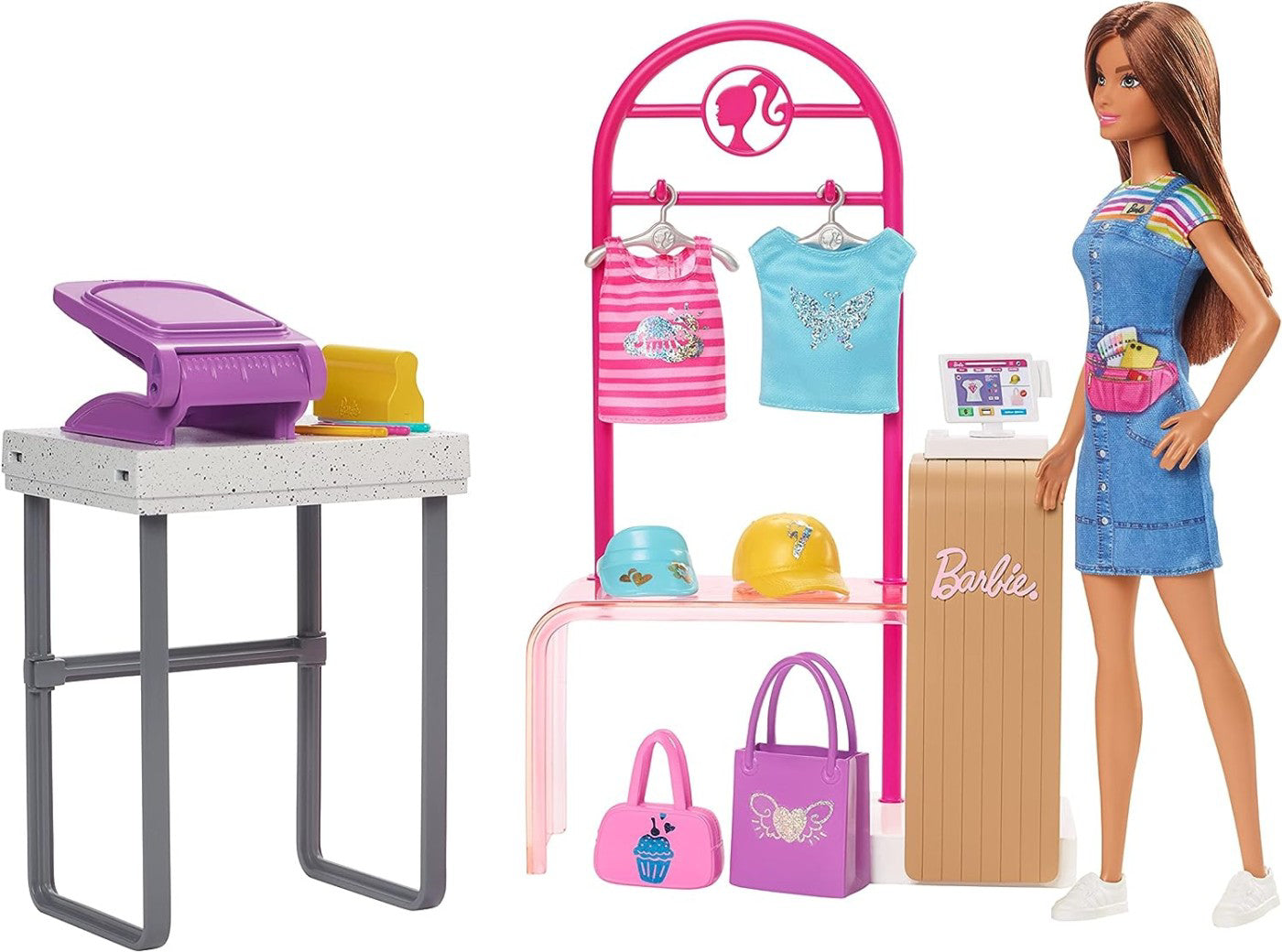 BARBIE SET BARBIE MAGAZINUL DE IMPRIMAT