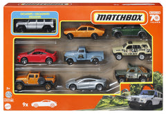 MATCHBOX SET 9 MASINUTE MERCEDES G CLASS