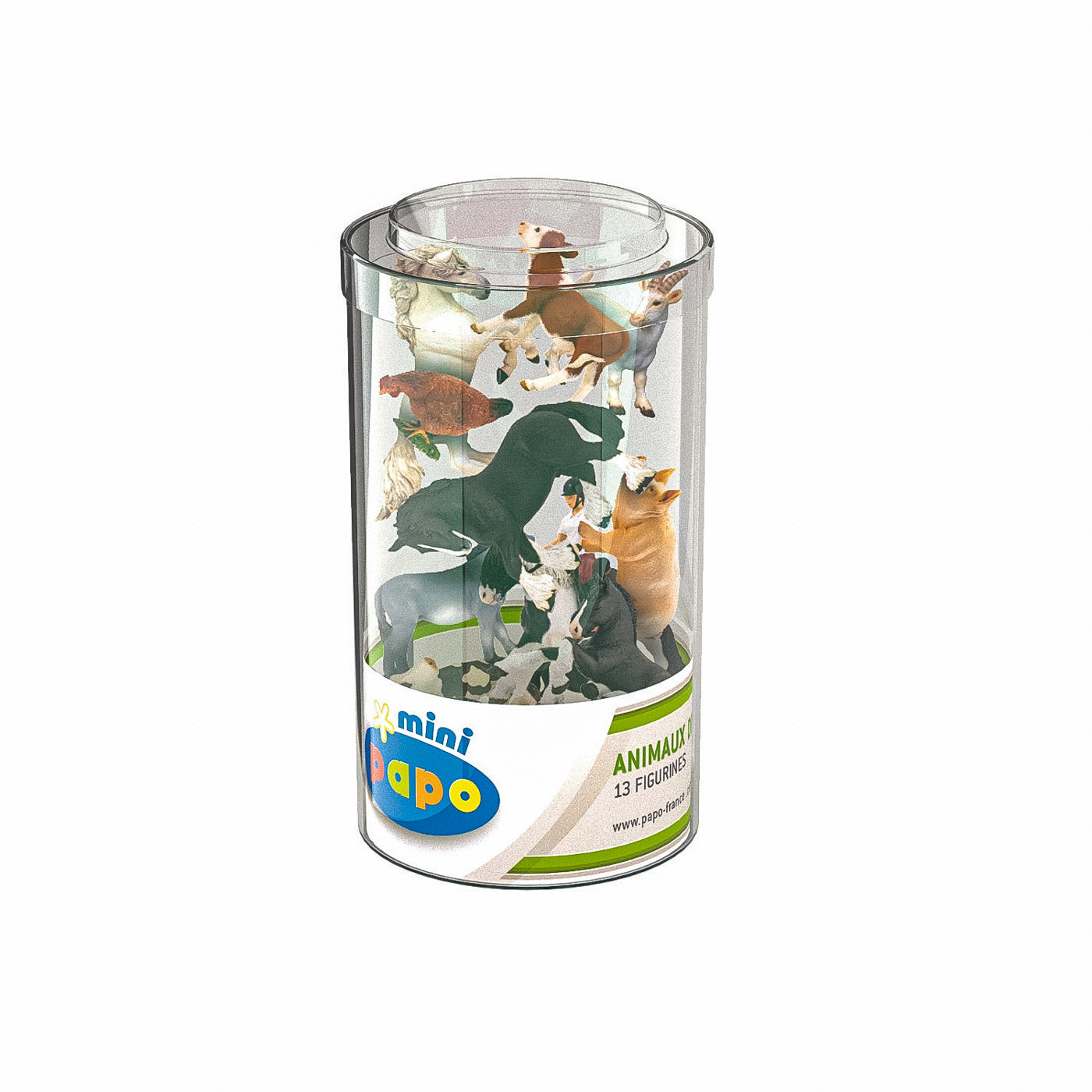 PAPO FIGURINA SET 13 MINIFIGURINE ANIMALE FERMA