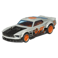 HOT WHEELS MASINUTA METALICA CU SISTEM PULL BACK FORD MUSTANG 1969 SCARA 1:43