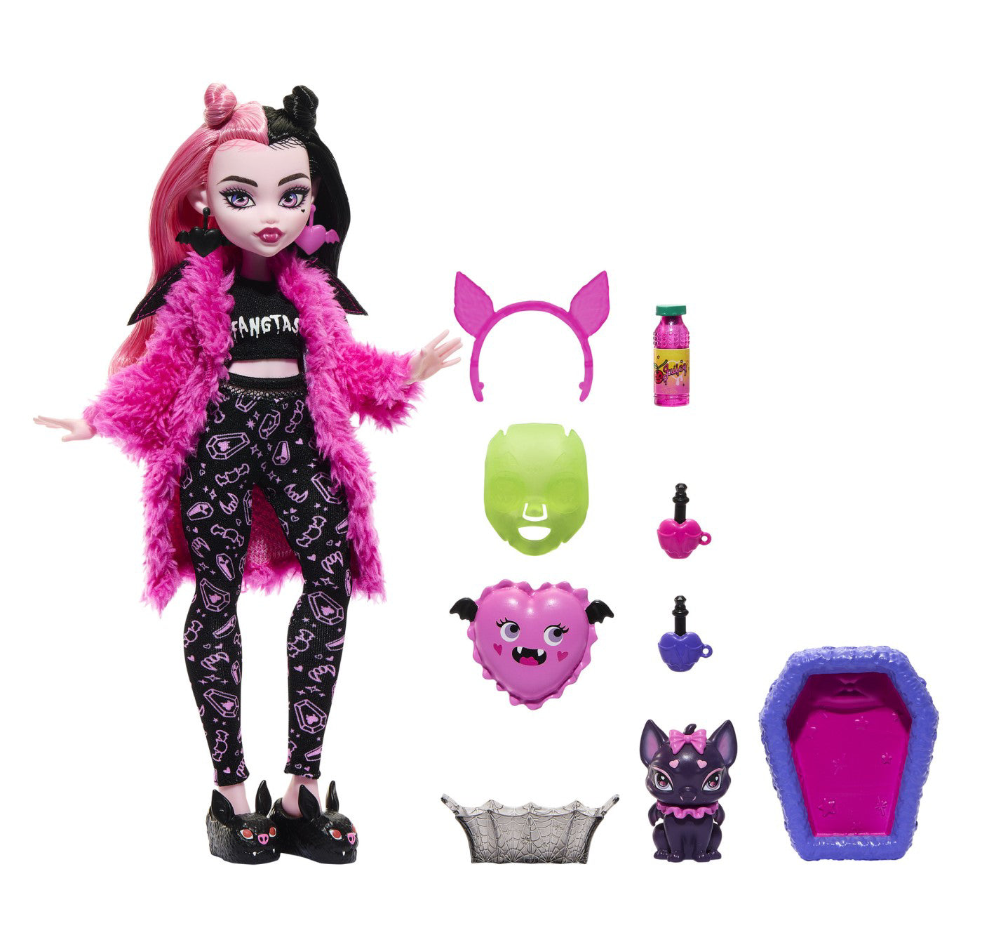 MONSTER HIGH PAPUSA DRACULAURA CREEPOVER PARTY