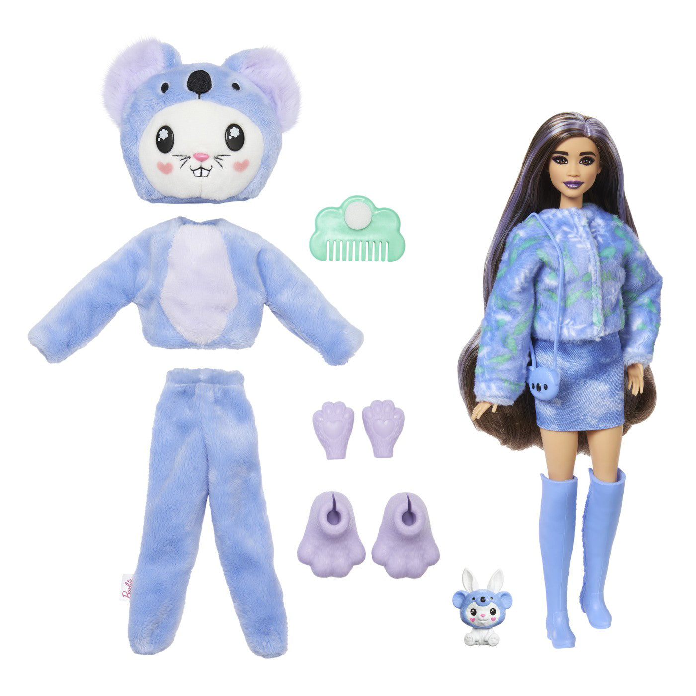 BARBIE PAPUSA BARBIE CUTIE REVEAL IEPURAS URS KOALA