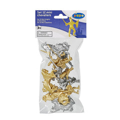 PAPO FIGURINA SET MINI CAVALERI 12 PIESE