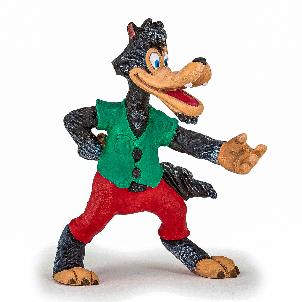 PAPO FIGURINA LUPUL DIN SCUFITA ROSIE