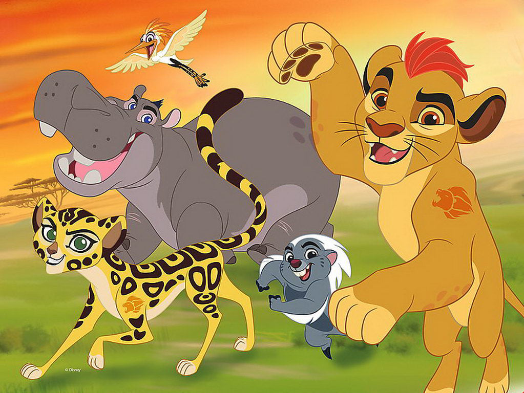 PUZZLE TREFL 30 LION GUARD