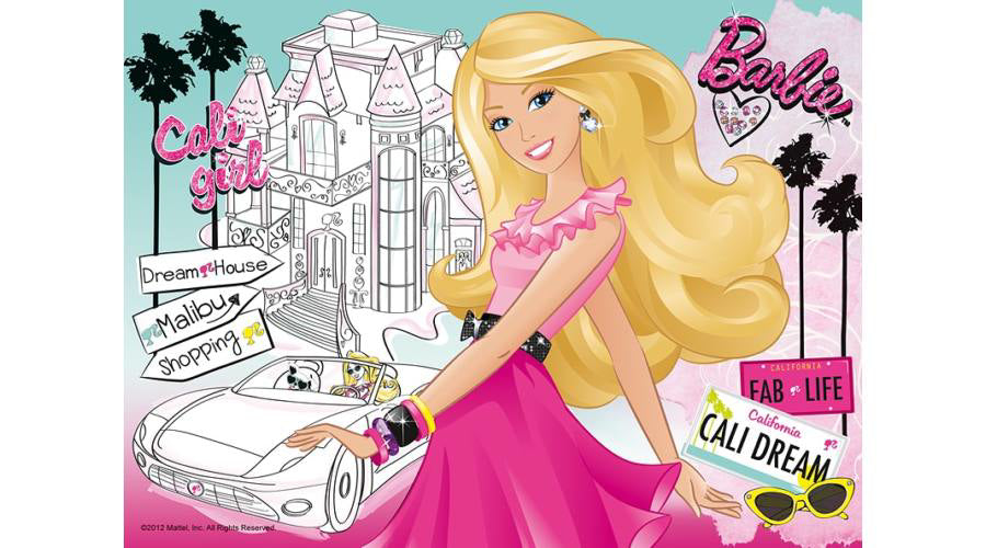 PUZZLE TREFL 30 BARBIE