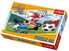 PUZZLE TREFL 60 IEPURASUL BUGS BUNNY LA FOTBAL