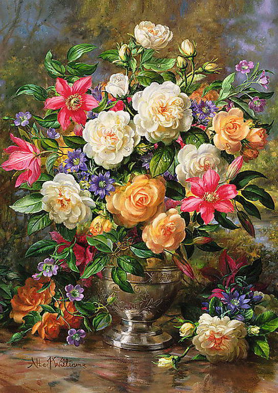 PUZZLE TREFL 4000 FLORI PENTRU REGINA ELISABETA