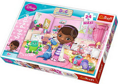 PUZZLE TREFL 24 MAXI DOCTORITA PLUSICA