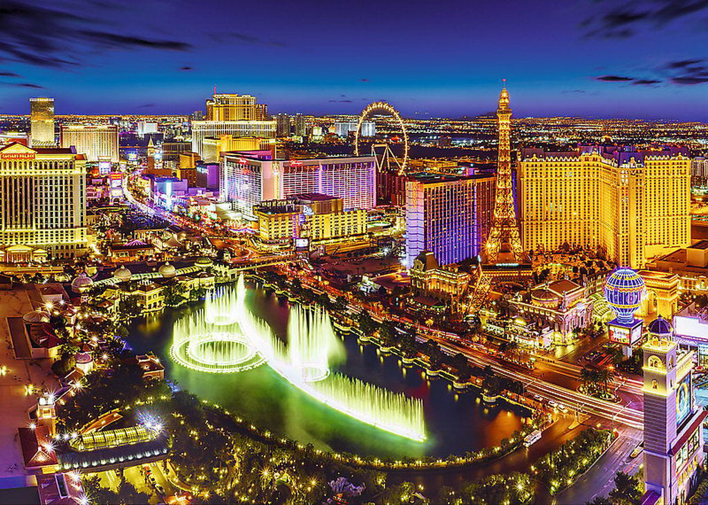 PUZZLE TREFL 2000 LAS VEGAS NOAPTEA