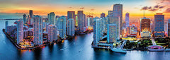 PUZZLE TREFL 1000 PANORAMA MIAMI LA APUS
