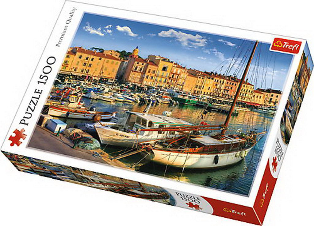 PUZZLE TREFL 1500 PORT VECHI IN SAINT TROPEZ