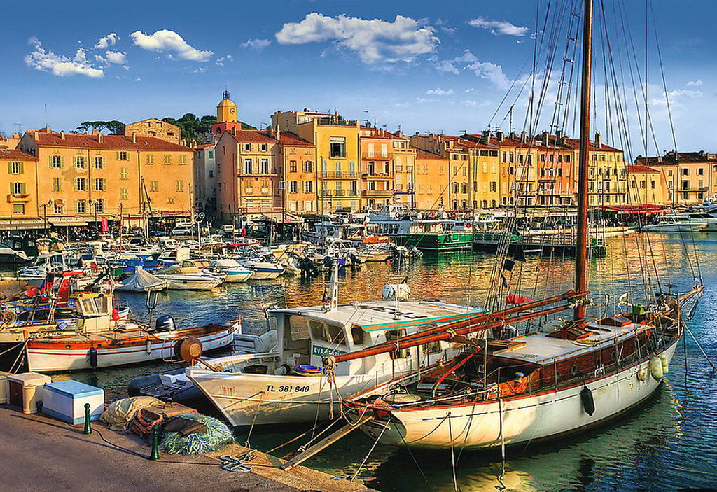 PUZZLE TREFL 1500 PORT VECHI IN SAINT TROPEZ