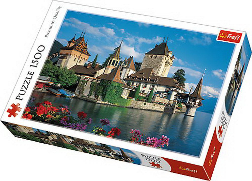 PUZZLE TREFL 1500 CASTELUL OBERHOFEN ELVETIA