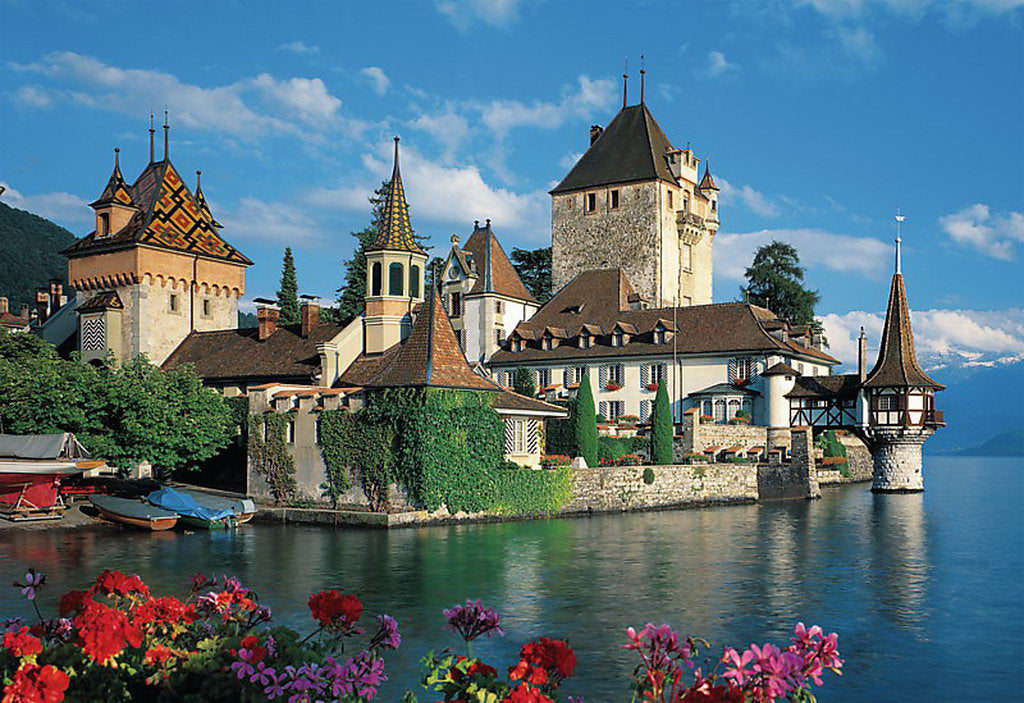 PUZZLE TREFL 1500 CASTELUL OBERHOFEN ELVETIA