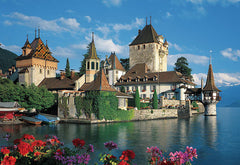 PUZZLE TREFL 1500 CASTELUL OBERHOFEN ELVETIA
