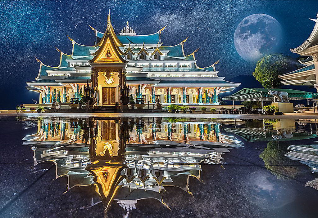 PUZZLE TREFL 1500 TEMPLU PHU KON TAILANDA