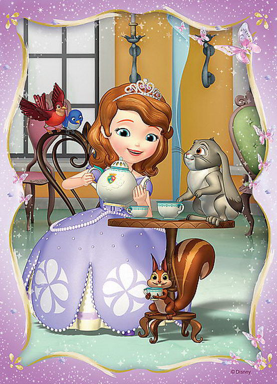 PUZZLE TREFL 4IN1 O ZI FERICITA CU SOFIA