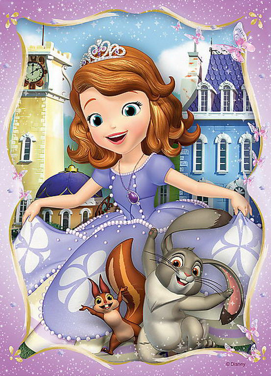 PUZZLE TREFL 4IN1 O ZI FERICITA CU SOFIA