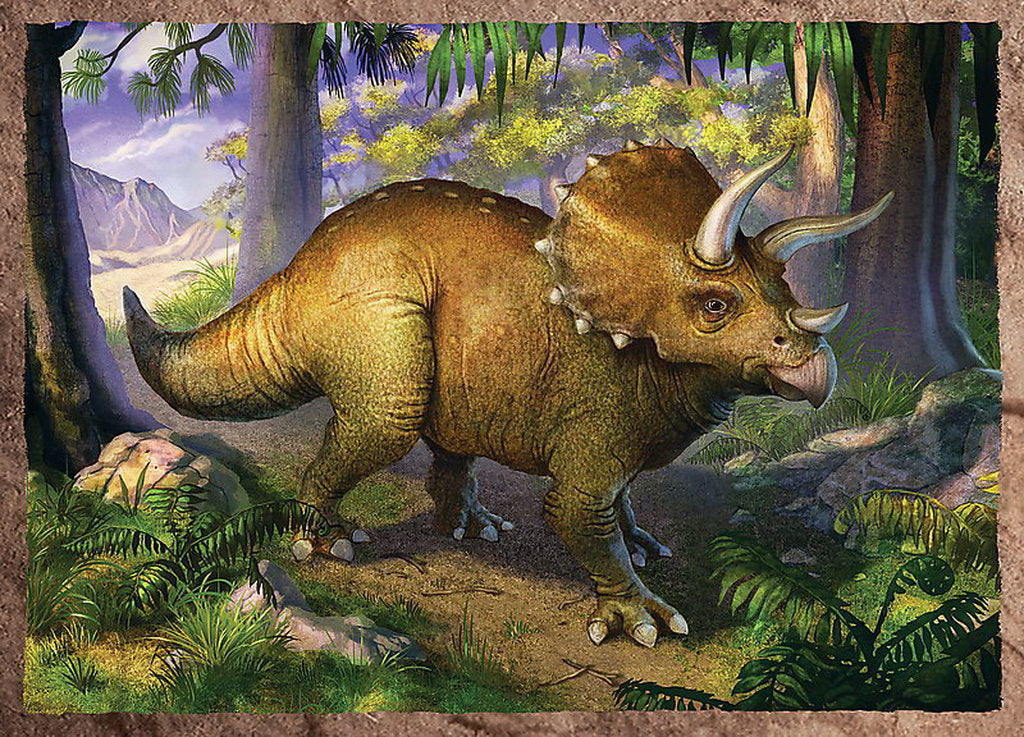 PUZZLE TREFL 4IN1 DINOZAURI