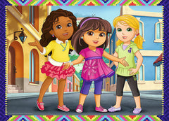 PUZZLE TREFL 4IN1 DISTRACTIE CU DORA