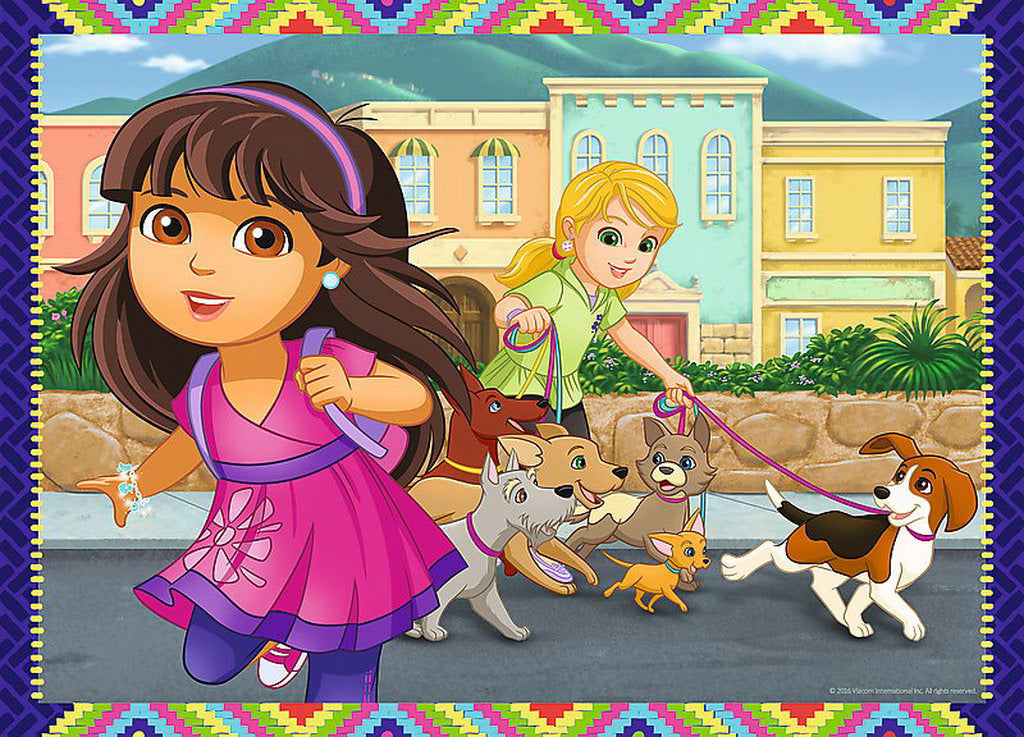 PUZZLE TREFL 4IN1 DISTRACTIE CU DORA
