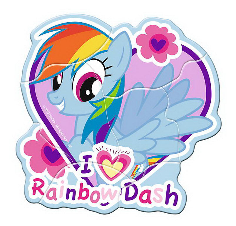 PUZZLE TREFL BABY FUN PONEIUL RAINBOW DASH