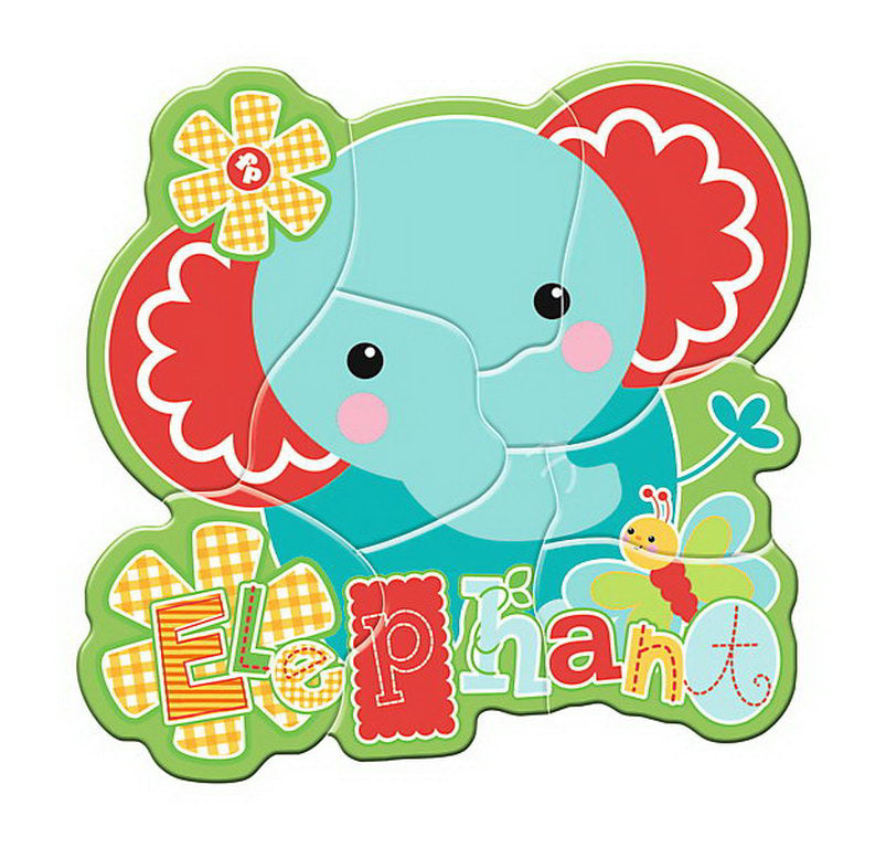 PUZZLE TREFL BABY FUN MICUTUL ELEFANT