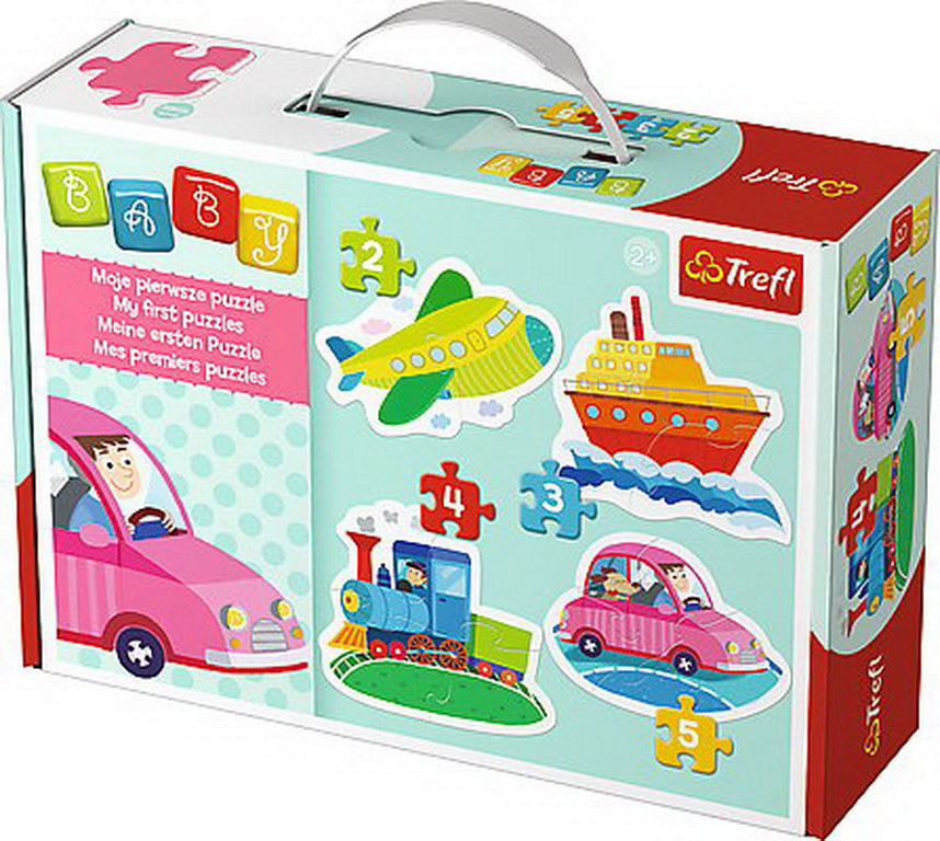 PUZZLE TREFL  BABY CLASIC VEHICULE