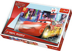 PUZZLE TREFL 24 MAXI NOAPTE IN ORAS CARS2