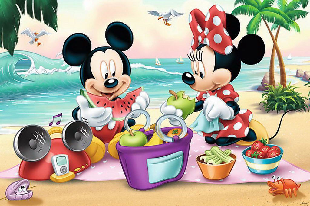 PUZZLE TREFL 24 MAXI PICNIC PE PLAJA