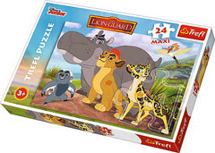 PUZZLE TREFL 24 MAXI CURAJOASA GARDA FELINA