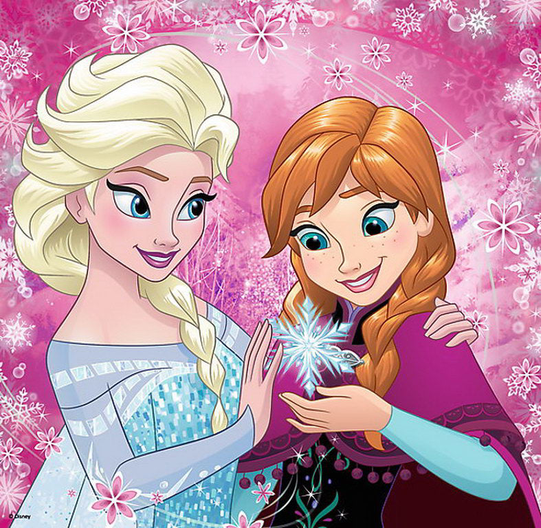PUZZLE TREFL 3IN1 EROII FROZEN