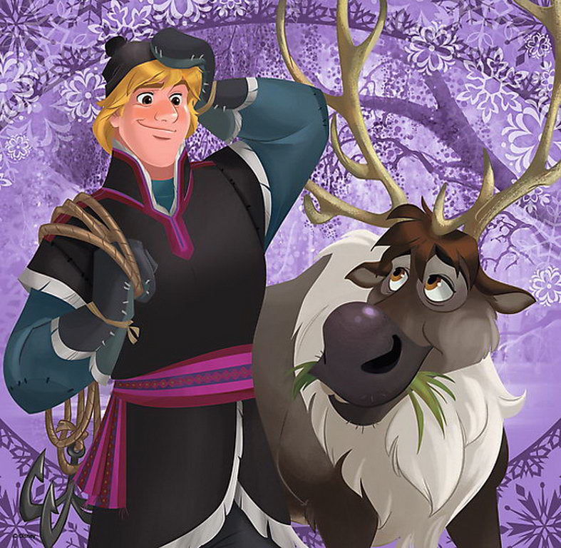PUZZLE TREFL 3IN1 EROII FROZEN