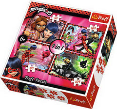 PUZZLE TREFL 4IN1 PRIETENIE SI AVENTURA