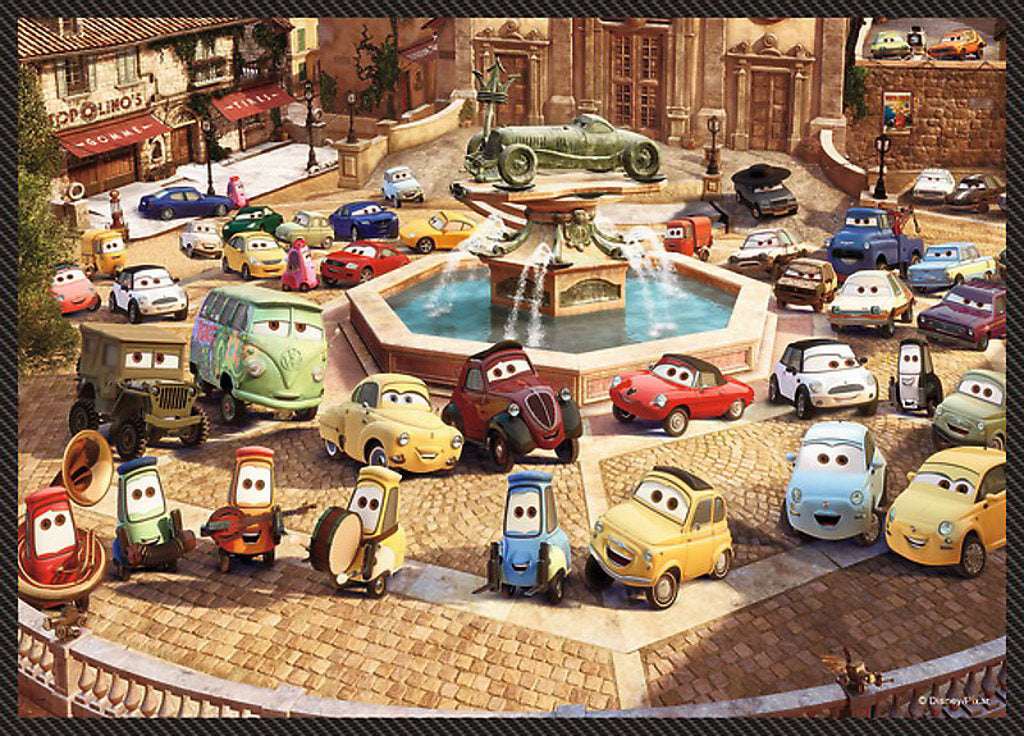 PUZZLE TREFL 4IN1 STARTUL UNEI CALATORII CARS