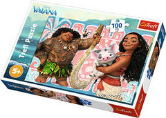 PUZZLE TREFL 100 VAIANA CU PRIETENII