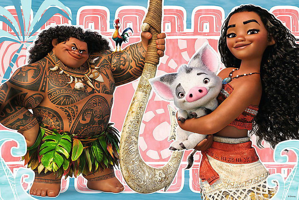 PUZZLE TREFL 100 VAIANA CU PRIETENII