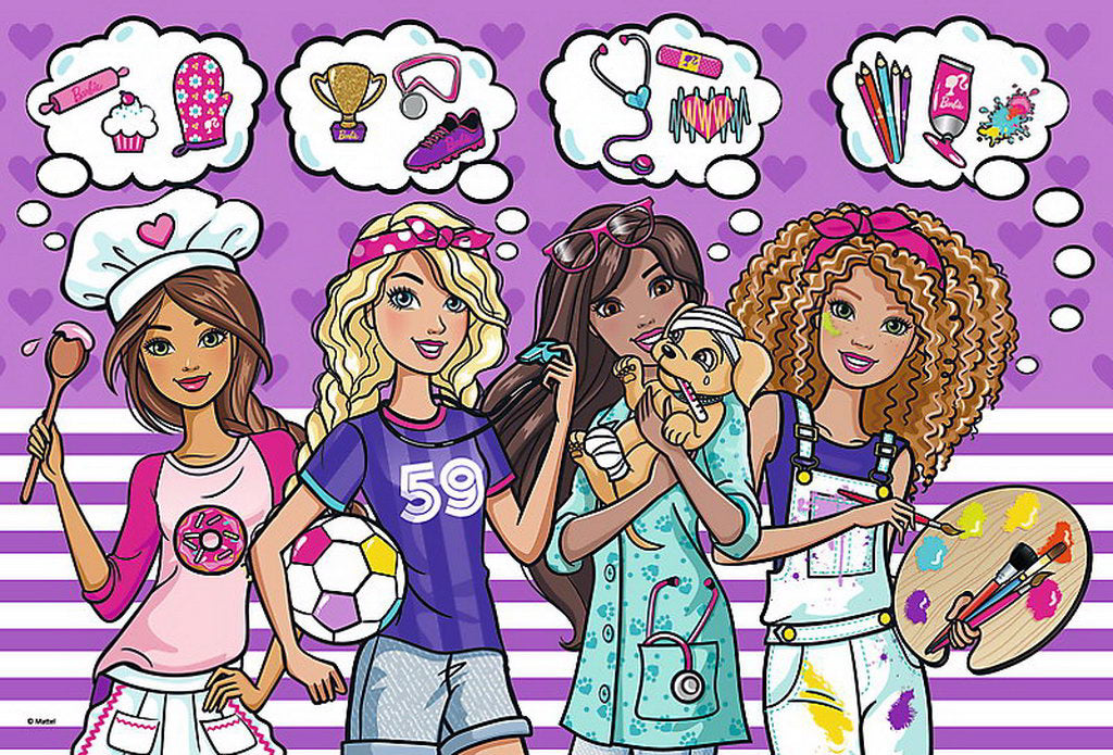 PUZZLE TREFL 160 VISEAZA BARBIE