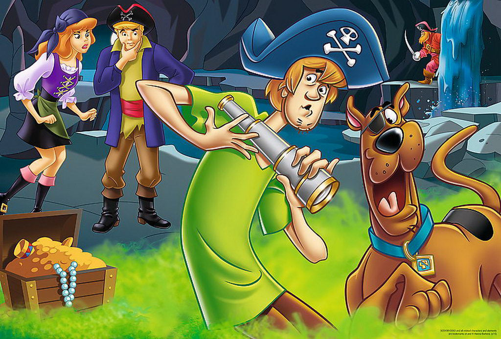 PUZZLE TREFL 100 LA VANATOARE DE FANTOME CUI SCOOBY DOO