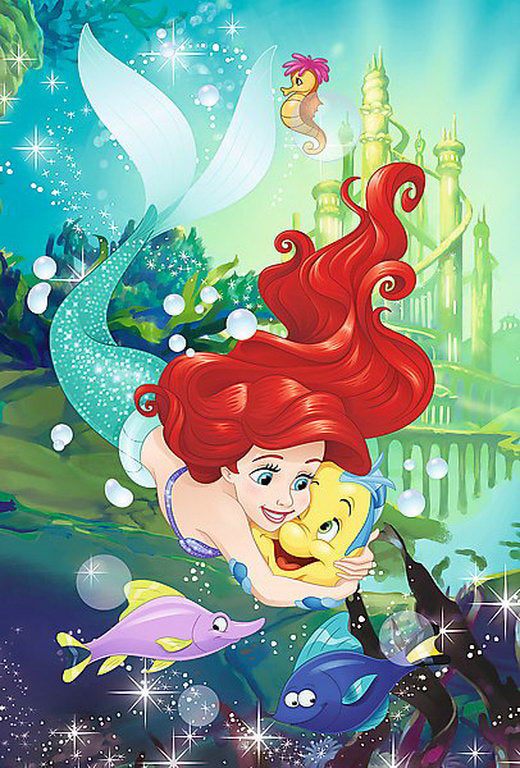 PUZZLE TREFL 60 ARIEL SI PRIETENII EI
