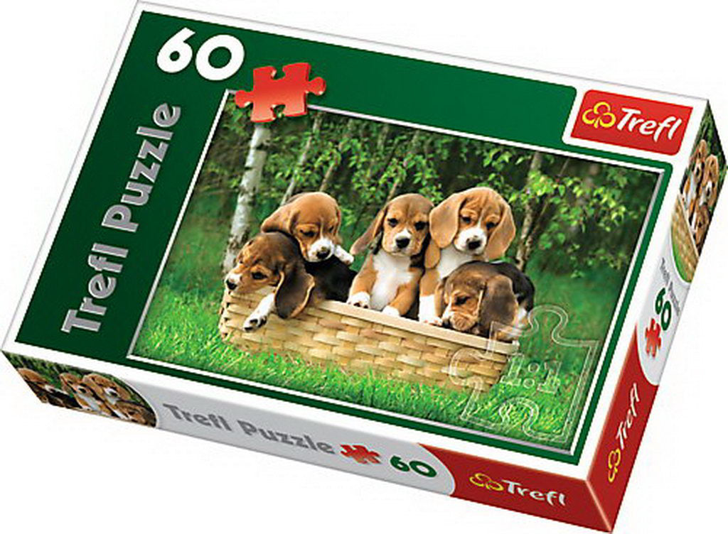 PUZZLE TREFL 60 CATELUSI BEAGLE