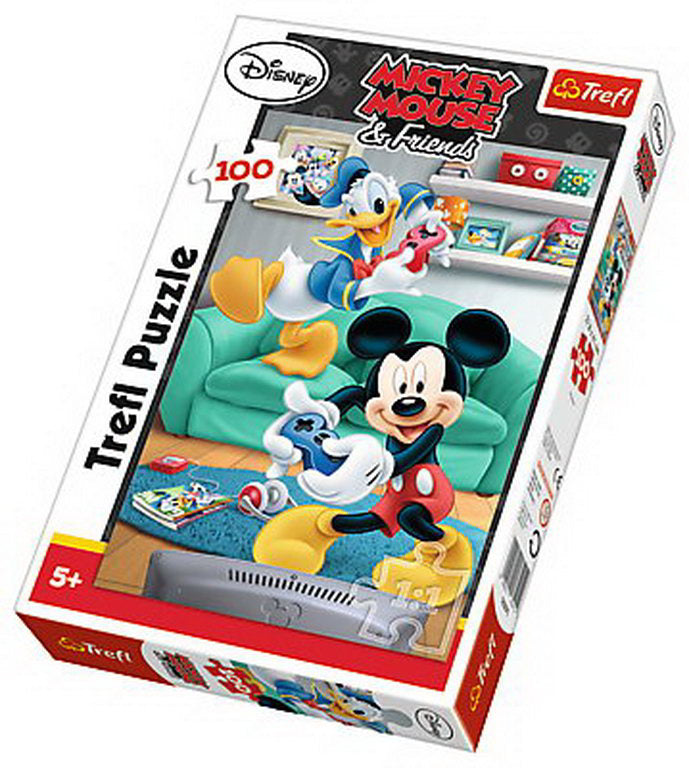 PUZZLE TREFL 100 MICKEY SI DONALD
