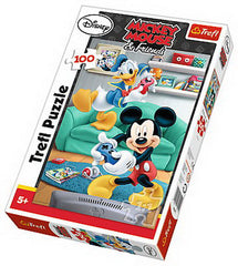 PUZZLE TREFL 100 MICKEY SI DONALD