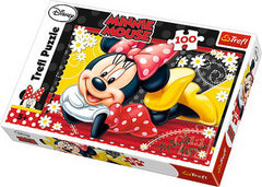 PUZZLE TREFL 100 MINNIE FERICITA