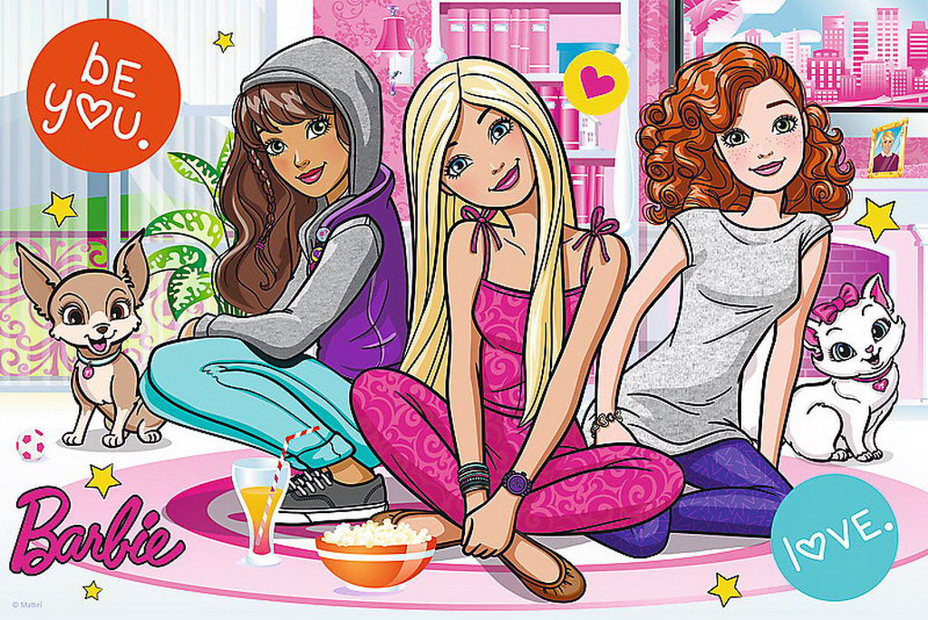 PUZZLE TREFL 60 BARBIE SI PRIETENII