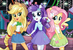 PUZZLE TREFL 160 FETELE EQUESTRIA LA BAL